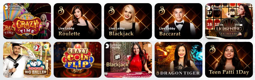 Jeux de casino en direct MrPacho Casino