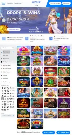 l'application et interface MrPacho Casino
