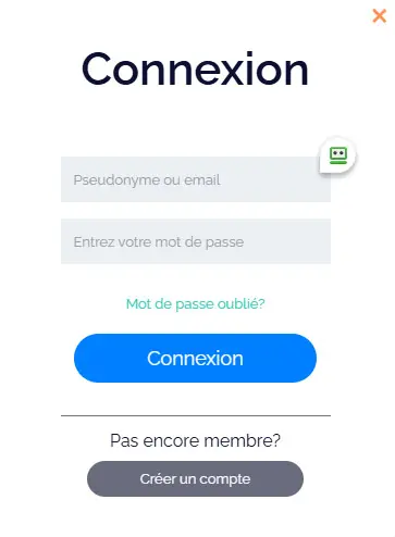 Connexion des membres du MRPACHO CASINO
