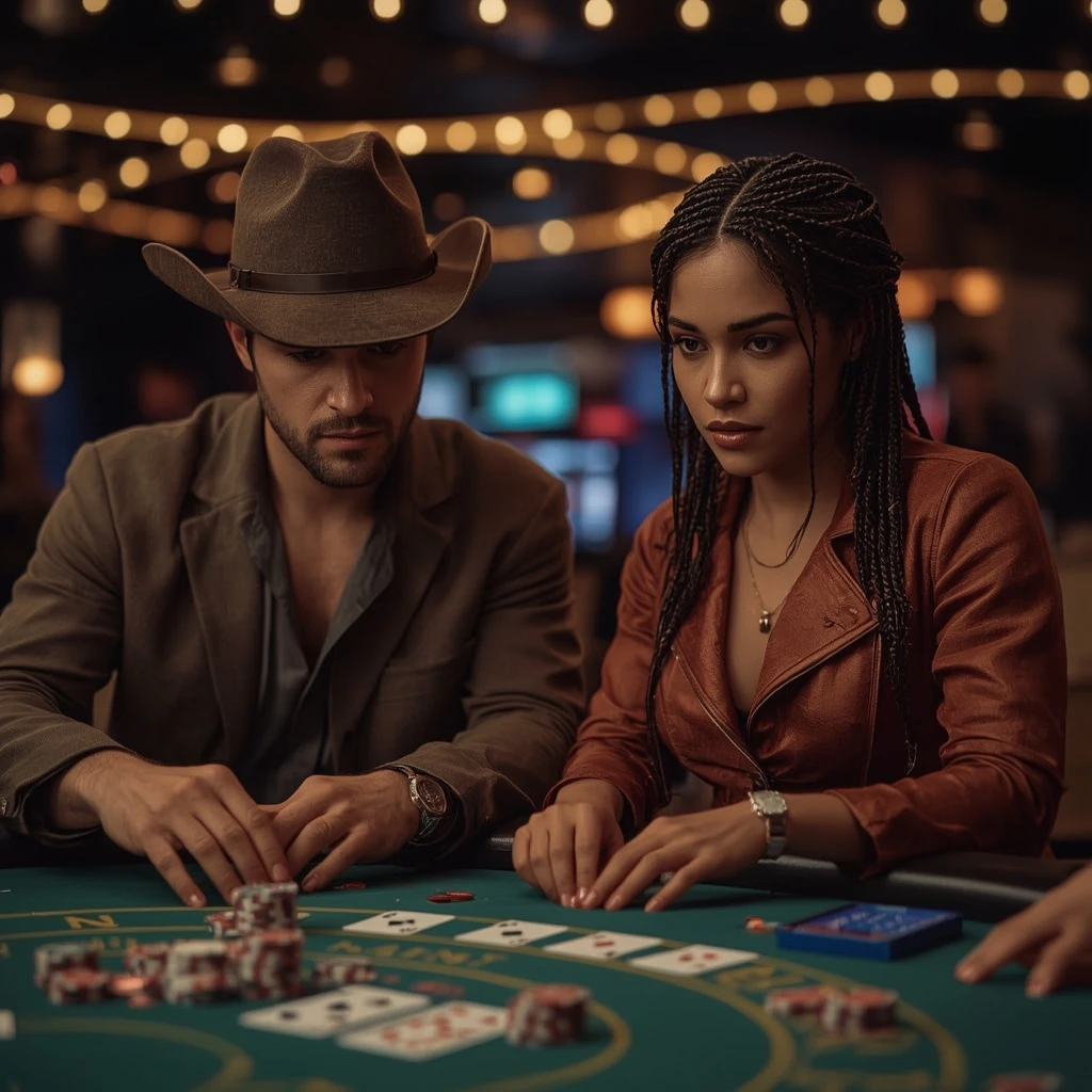 photo de deux joueurs de poker MrPacho Casino
